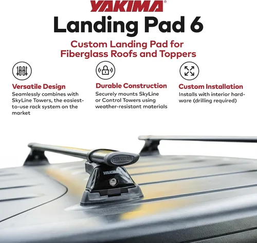 Vista 3 de Yakima Landing Pad Fixed Point Tower Installation Mounts