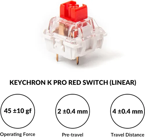 Vista 12 de Keychron V3 Teclado mecánico personalizado con cable, TKL Tenkeyless QMK/VIA macro programable con interruptor Keychron K Pro Brown intercambiable