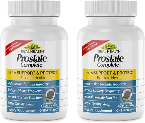 Vista 11 de Real Health Prostate Complete - Suplementos para la salud de la próstata para hombres, fórmula de palma enana americana para una vejiga saludable