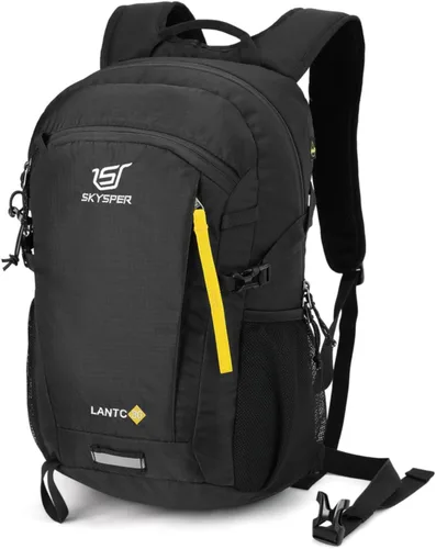 Vista 13 de SKYSPER Mochila pequeña de senderismo, 20L, mochilas de viaje ligeras para senderismo y día a día para mujeres y hombres