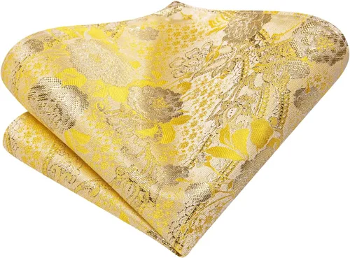 Vista 77 de Dubulle Corbata tejida de cachemira para hombre y gemelos de pañuelo para hombre, conjunto de gemelos para boda formal y negocios