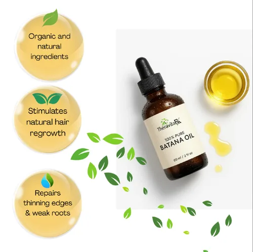 Vista 6 de Aceite de batana para el crecimiento del cabello – 100% puro y orgánico de Honduras – Tratamiento de cabello crudo prensado en frío y cuero