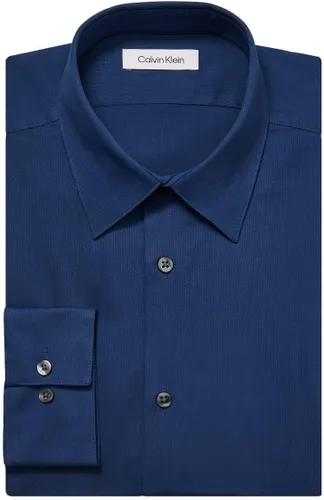 Vista 3 de Calvin Klein Mens Dress Shirts Slim Fit Non Iron Solid