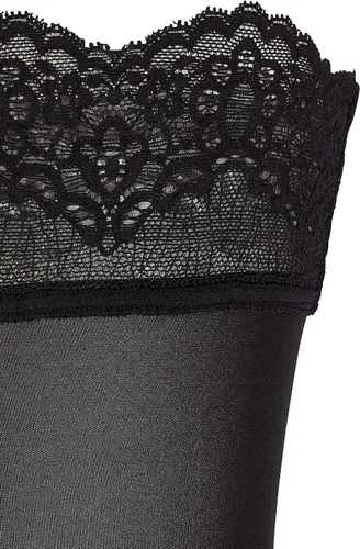Vista 5 de Wolford Luz de terciopelo para mujer, Negro, M