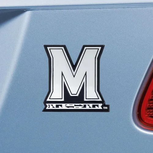 Vista 17 de FANMATS Emblema cromado de la NCAA para hombre