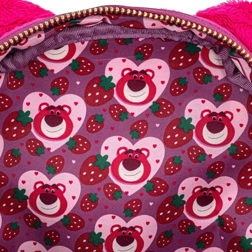 Vista 5 de Loungefly Disney Pixar Lotso Cosplay - Bolso de hombro con doble correa para mujer, Multi