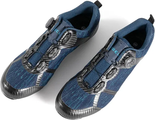 Vista 3 de Mens Cycling Shoes Compatible with pelaton Indoor Road Bike Shoes Ride Bike Shoes for Men with Look SPD-SL Delta Cleats