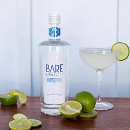 Vista 7 de Bare Zero Proof Alternativa a alcohol sin alcohol – Blanco Style, Mango • Piña • Caña de azúcar (750 mL)