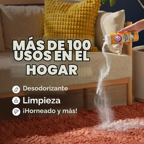Vista 4 de Arm & Hammer Bicarbonato de Sodio Puro - 12 Oz - (Paquete de 6)