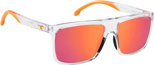 Vista 3 de Carrera 8055S 900UZ 58 Nuevas Gafas de Sol Hombre, Blanco transparente