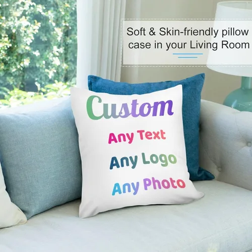 Vista 8 de Funda de almohada personalizada con versículo de la Biblia de 12 x 12 pulgadas, funda de almohada personalizada con cita inspiradora con frase