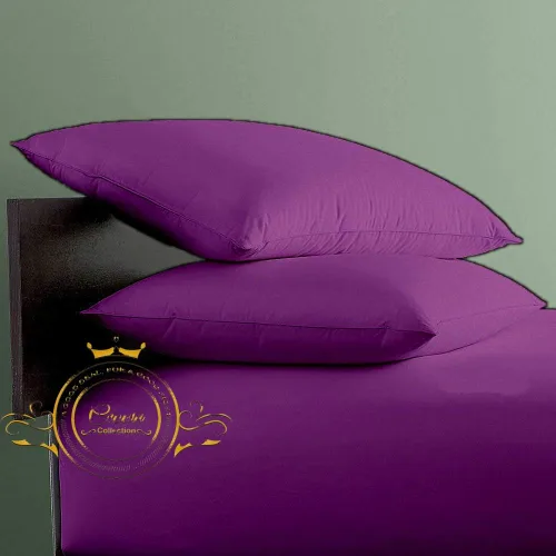 Vista 28 de Crown Collection Juego de 2 fundas de almohada estándar de 20 x 26 pulgadas, hipoalergénicas de 600 hilos, 100% algodón egipcio, fundas de almohada