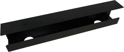 Vista 3 de PROGRESSIVE AUTOMATIONS Organizador de bandeja de cables debajo del escritorio - Negro (DO-06-Negro)