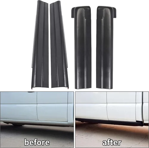 Vista 9 de ECOTRIC Protector de panel rociero Compatible con Chevy Chevrolet Silverado/GMC Sierra 1500 2500 3500 clásico de 1999-2007 de cabina extendida