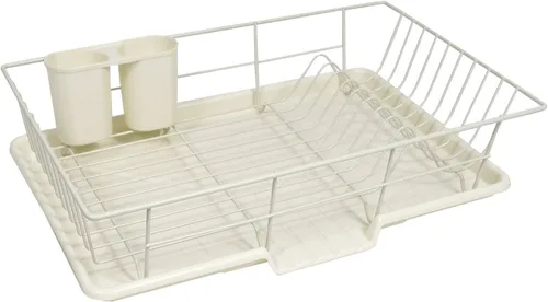 Vista 14 de Sweet Home Collection - Escurridor de platos y soporte para utensilios fáciles de usar