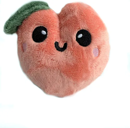 Vista 6 de Peluche de melocotón lindo Kawaii para niños y adultos