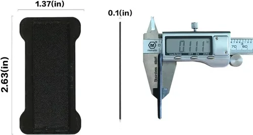 Vista 9 de Soporte de agarre para teléfono de mano, soporte universal para teléfono con correa para dedo, agarre para selfie compatible con la mayoría de 3