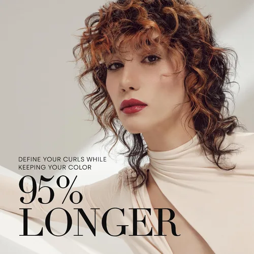 Vista 2 de FRAMESI Color Lover Curl Define Shampoo - Champú hidratante definidor de rizos para cabello rizado tratado con color, sin sulfatos, fórmula vegana