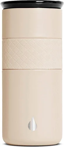 Vista 11 de Elemental Artisan Vaso Térmico Aislado, Taza de Viaje para Café de Triple Pared, Vaso Térmico de Café Reutilizable de Acero Inoxidable con Tapa
