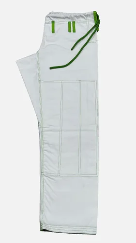 Vista 6 de Bjj Gi Jiu Jitsu Con Puntada Verde Bjj Gi Jiu Jitsu Kimonos Gi 100% Algodón Perl Tejido 450GSM
