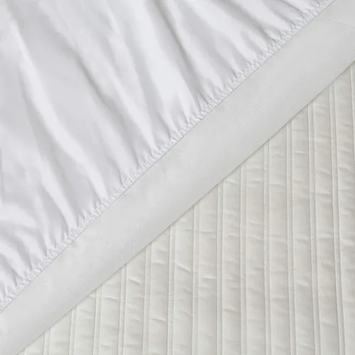 Vista 4 de Blue Ridge Home Fashions Protector de colchón impermeable sin alérgenos tamaño King – Pet Agree Basics 240 hilos, 100% algodón, funda de colchón