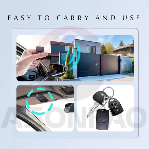Vista 6 de Mighty Mule GTO - Paquete de 4 unidades con control remoto FM135 MMT103 RB741 Garantía de 3 años con certificación FCC