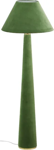 Vista 2 de TOV Furniture Graham Moss - Lámpara de pie de terciopelo verde