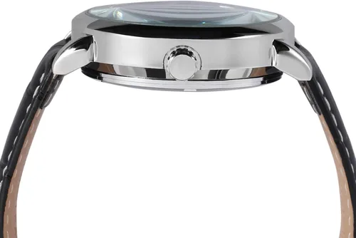 Vista 6 de FORSINING FSG8096M3S2 - Reloj de pulsera analógico de aleación de color plateado con movimiento automático para hombre, plateado
