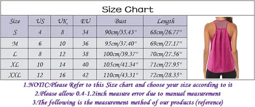 Vista 7 de Workout Tank Tops for Women Dry fit Sleeveless Shirts Yoga Top Athletic T-Shirt Mesh Racerback for Sport Gym Running