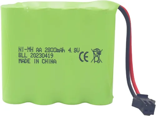 Vista 4 de sea jump Batería recargable AA de 4.8 V 2800 mAh con enchufe SM-2P y cable de carga USB para SY-E511 RC Excavadora Camión Ingeniería Vehículo E562
