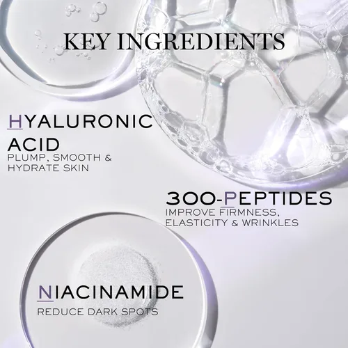 Vista 4 de Lancôme Rénergie H.P.N. Crema Facial Antienvejecimiento de 300 Péptidos con Ácido Hialurónico, Niacinamida y 300 Péptidos - Reduce visiblemente