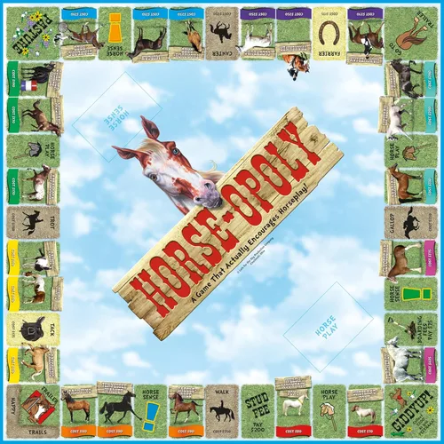Vista 5 de Late For The Sky Horse-Opoly Juego de mesa (versión en inglés)