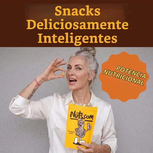 Vista 5 de Nuts com Nueces mixtas tostadas 50% menos de sal, 14 onzas – Nueces surtidas con almendras, anacardos, nueces pecanas, nueces de Brasil y avellanas