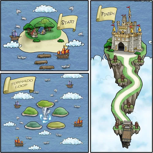 Vista 8 de Mundo Matemágico - Juego de Mesa de Matemáticas de Adición y Sustracción para Niños, 2-4 jugadores, Edades 5+ y Perfecto para Escuela en Casa