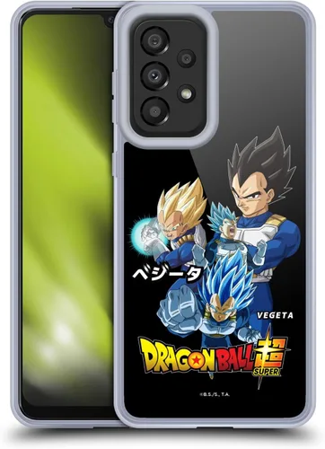 Vista 309 de Head Case Designs Funda de gel con licencia oficial de Dragon Ball Super Group Future Trunks Arc Characters [protección de grado militar] compatible