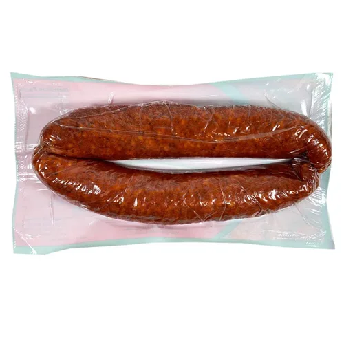 Vista 2 de Bende Gyulai Kolbász Salchicha Ahumada Original Marca Húngara Paquete de 5