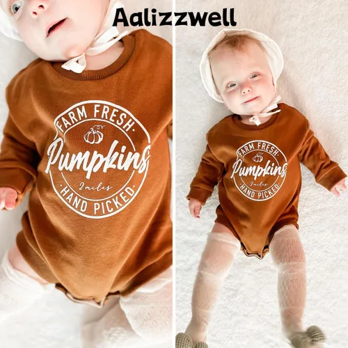 Vista 3 de Aalizzwell Sudadera de gran tamaño para bebé niña y niño