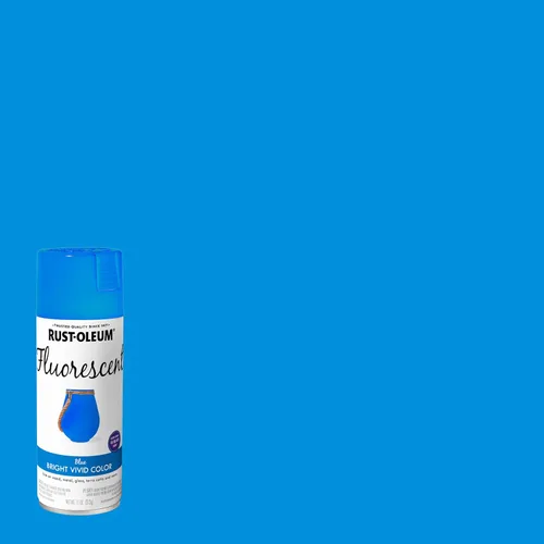 Vista 2 de Rust-Oleum 398583 Specialty - Pintura fluorescente en aerosol, 11 onzas, azul
