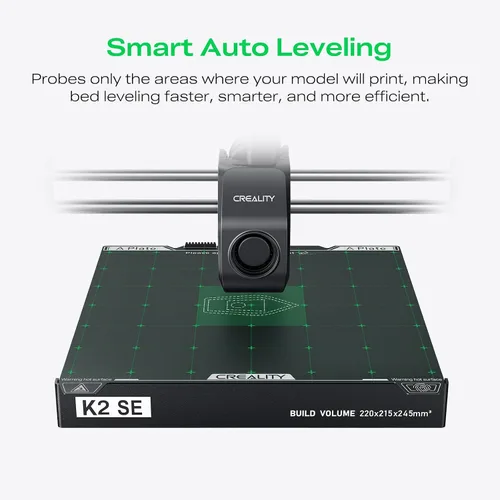 Vista 7 de Impresora 3D Creality K2 SE, impresión de alta velocidad de 19.685 in/s, compatible con impresión 3D multicolor CFS, construcción de metal sólido