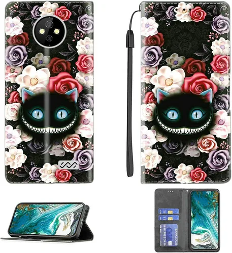 Vista 83 de jioeuinly ATT Motivate 2 - Funda compatible con ATT Motivate 2, funda con soporte abatible y cierre magnético DJS