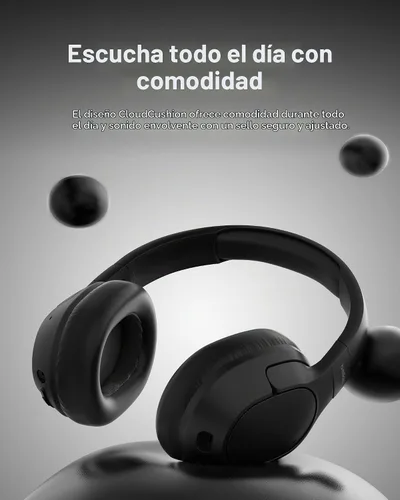 Vista 7 de Belkin SoundForm Isolate Bluetooth sobre la oreja - Auriculares híbridos con cancelación de ruido activa - Inalámbricos con 60 horas