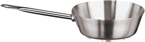 Vista 2 de Paderno World Cuisine "Grand Gourmet" - Sartén de acero inoxidable de 1-1/4 cuartos de galón