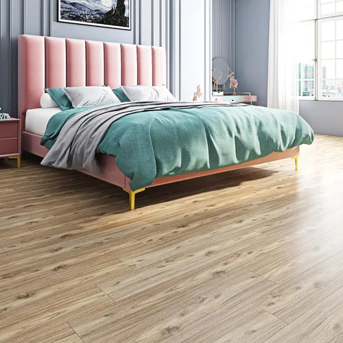 Vista 8 de Livelynine - 16 azulejos de 6 x 36, piso laminado de vinilo de despegar y pegar, azulejos de aspecto de madera natural, piso laminado, piso