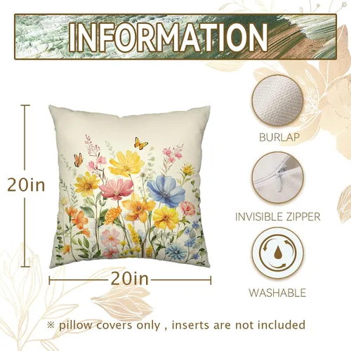 Vista 206 de Juego de 2 fundas de almohada de 16 x 16 pulgadas, diseño patriótico de bandera estadounidense con estrellas para exteriores, estilo casa de campo