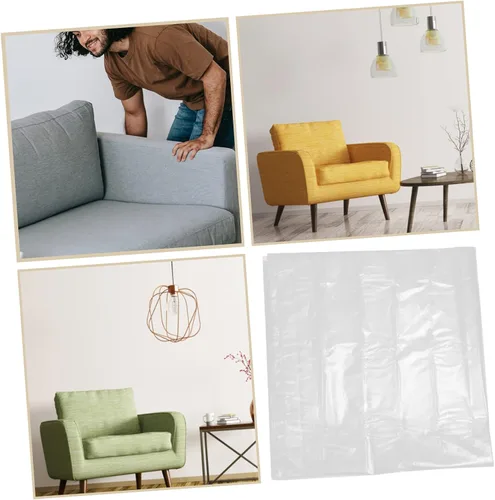 Vista 3 de ARTIBETTER Funda de sofá para sofá biplaza, fundas de plástico para muebles, fundas móviles para muebles, funda protectora de muebles para perros