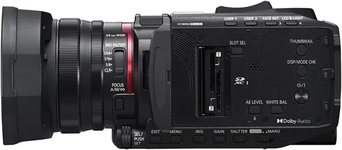Vista 8 de Panasonic Videocámara X1200 4K, lente teleobjetivo gran angular con zoom de 24X, O.I.S híbrido, diseño ligero de dispersión de calor, embalaje