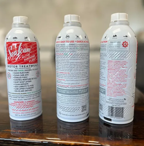 Vista 9 de Sea Foam Aditivo de combustible y aceite para tratamiento de motores, SF16, 16 onzas, paquete de 4 Pack de 4