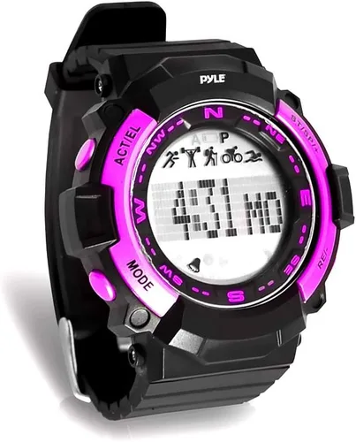 Vista 4 de Pyle PSPTR19OR Digital Multifunction Sports Wrist Watch - Smart Fit Classic Men Women Sport Running Training Fitness Gear Tracker w/ Sleep Monitor
