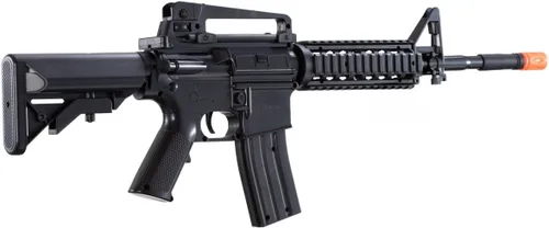 Vista 4 de Rifle Airsoft ligero M16 con resorte (color: negro)