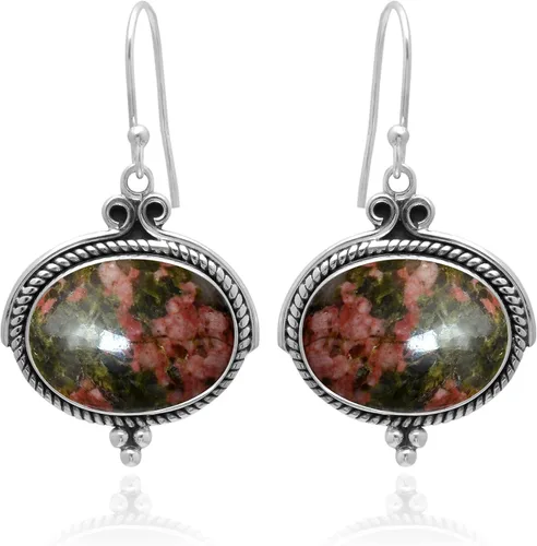 Vista 43 de Veracity Jewelry - Aretes de plata de ley con piedras preciosas para mujeres y niñas, regalo para su cumpleaños, aniversario, esposa, mamá, novia